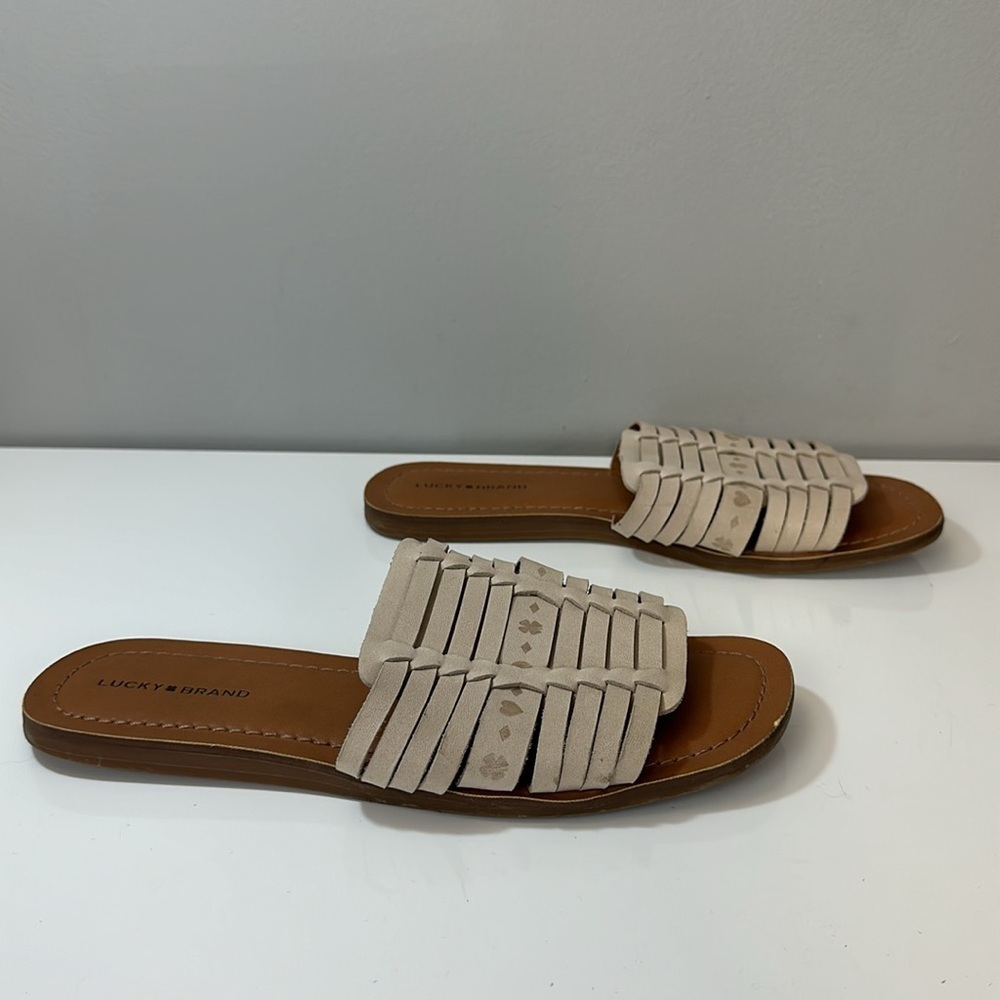 Lucky Brand Baneen Slide Sandals Size 10 - Picture 3 of 16